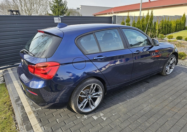 BMW Seria 1 cena 26900 przebieg: 130000, rok produkcji 2015 z Leszno małe 46